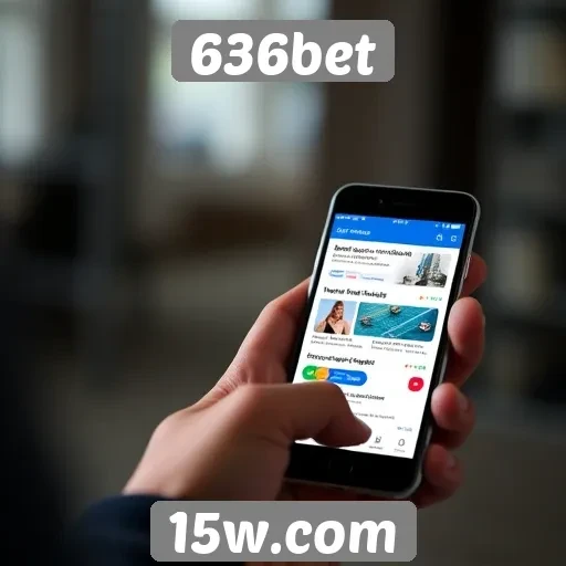 Experiência do usuário no 636bet é otimizada para mobile